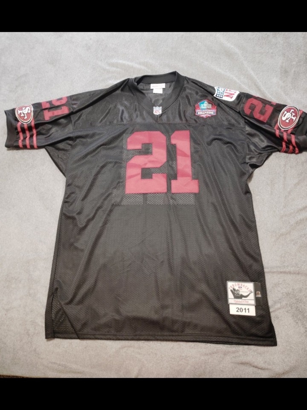 Mitchell & Ness Deion Sanders 2011 Hall Of Fame Jersey